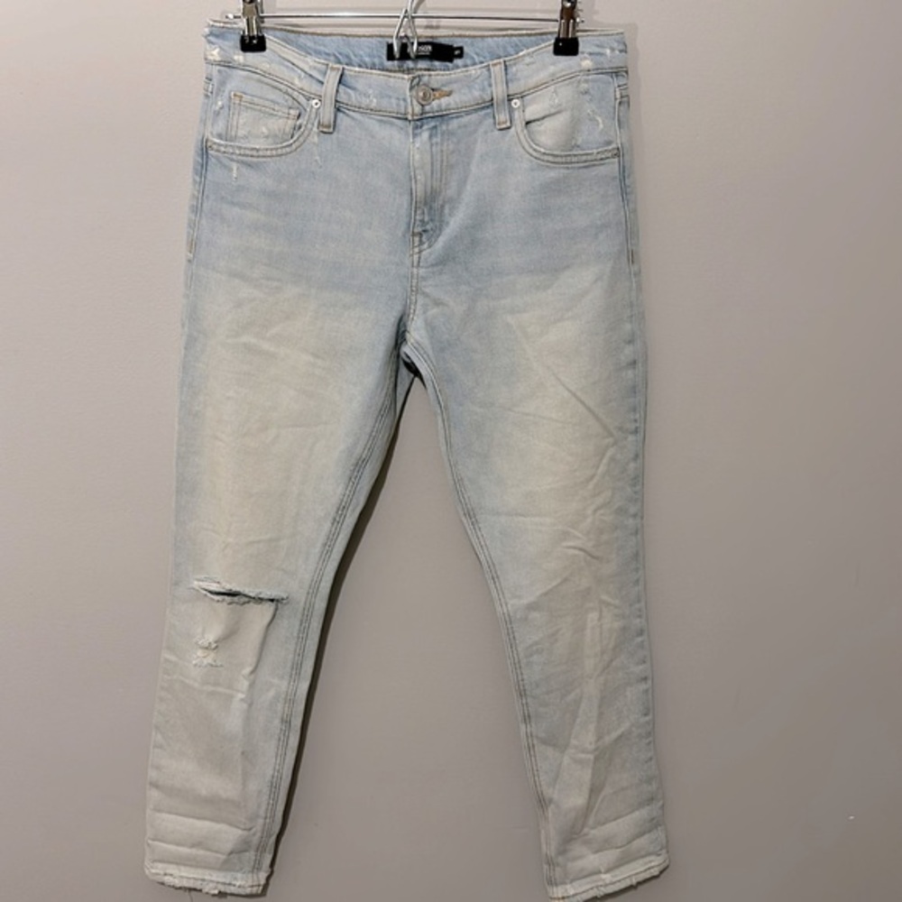 HUDSON Women's Lana‎ Mid-Rise Slim Boyfriend Jeans Size 27 GREAT CONDITION DENIM